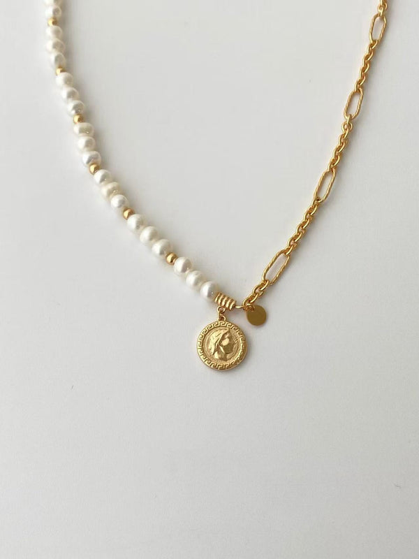 ANTIQUE COIN NECKLACE